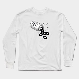 Music addicted Long Sleeve T-Shirt